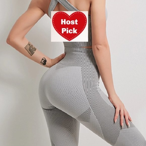 Fitness Fashion Activewear - 3 piece set New form hugging stretchable fabric - Picture 1 of 15